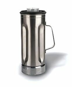 Blender Parts And Accessories Waring CAC31 Stainless Steel Blender Container With Lid 64 Oz.