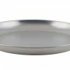 Seafood Display Trays Winco ASFT-14 Round Brushed Aluminum Seafood Platter Tray 120 Oz. -Dynamic Shop Winco ASFT 14 Brushed Aluminum Seafood Tray 120 oz 277881 large