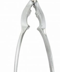 Lobster Crackers Winco LC-03 Chrome Plated Double Jaw Lobster / Nut Cracker 6"