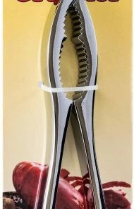 Lobster Crackers Winco LC-85 Zinc Alloy Lobster Cracker With Retail Card Package 6"